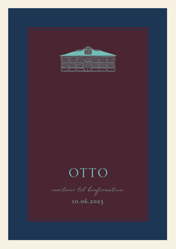 Invitationer - Otto Konfirmation